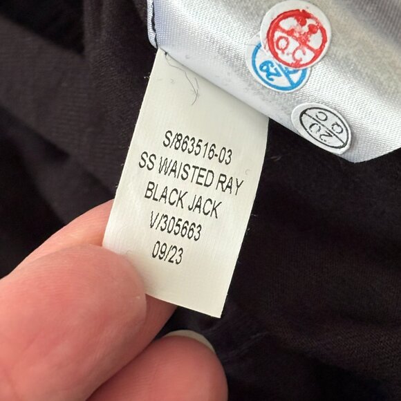 NWT OLD NAVY Waist-Defined Shirred Jumpsuit in Black Jack SZ XXL - Picture 11 of 14